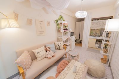 ココリアCream横浜 韓国風インテリアの癒し空間の室内の写真