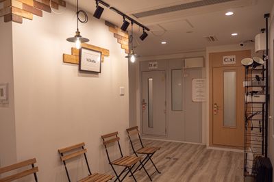 待合スペース - ワオン・スタジオ 横浜 Aスタジオ（電子ピアノ４畳）の入口の写真