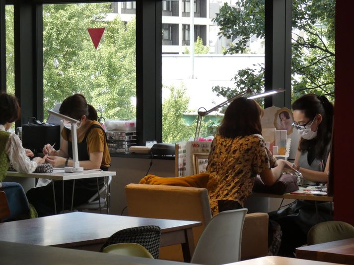 Ⅾ→STARTのネイルスペースB（A～D　4ヶ所あります） - 【名古屋矢場町3分NYスタイル空間】D→START名古屋栄本店