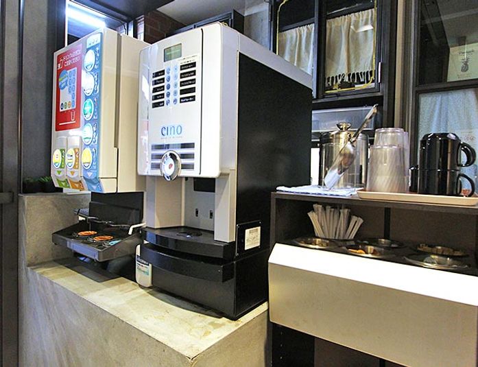 ミーティングルーム1（完全個室） - 【おしごとカフェ心斎橋】心斎橋駅徒歩3分/ドリンクバー飲み放題