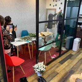 その他のシェアルームの使用例です。 -  D→START上社 名東区シェアサロン美容室 D席  シャンプーブース側壁側のお席のその他の写真