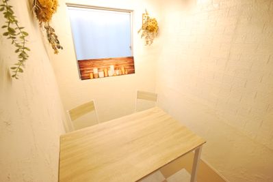 別個室（控室や着替え用に） - 【スペースフォーリアル】 恵比寿駅2分で最大16収容可能の室内の写真