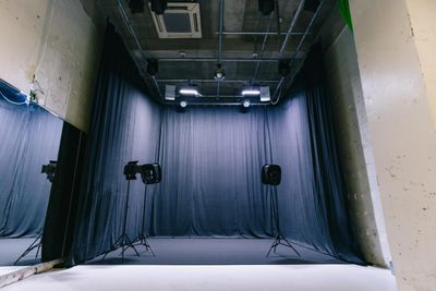 3面黒バックもご用意がございます(C studio)。 - in the house / Nishiwaseda ★イベント実績多数★おしゃれな地下空間でイベント・展示会・撮影の室内の写真