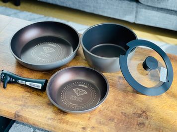 ご覧の調理器具ををご用意しております。 - レックス京都 パーティスペースの室内の写真