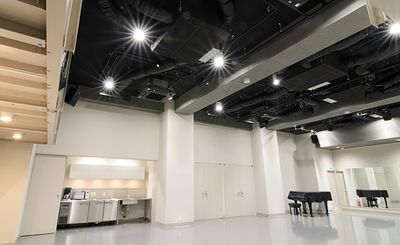 高さある天井 - Studio H(スタジオアッシュ) 内装の綺麗なレンタルスタジオの室内の写真