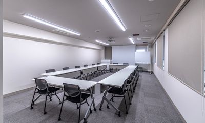 社内会議に★ロの字　16名がけ(2名がけ) - 銀座ユニーク貸会議室7丁目店 N403の室内の写真
