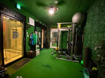 FoRestGym®︎(フォレストジム)撮影可、トレーニング レンタルジムの室内の写真