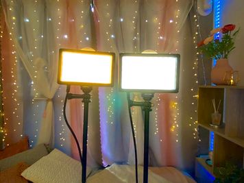 KOHA新宿1st LED搭載の夢のようなパーティールームの室内の写真