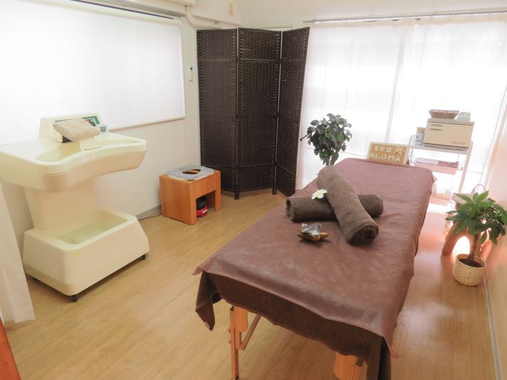 リネン付き♪エステ・リラク・プライベートサロンスペース - プライベートサロンsea ALOMA
