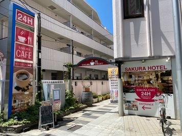 サクラホテル幡ヶ谷 テレワーク利用レンタルスペース⑩の室内の写真