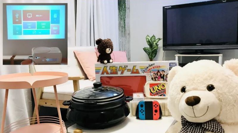 ティディベア＆ふわふわラグのくつろぎスペース - ベア並木坂