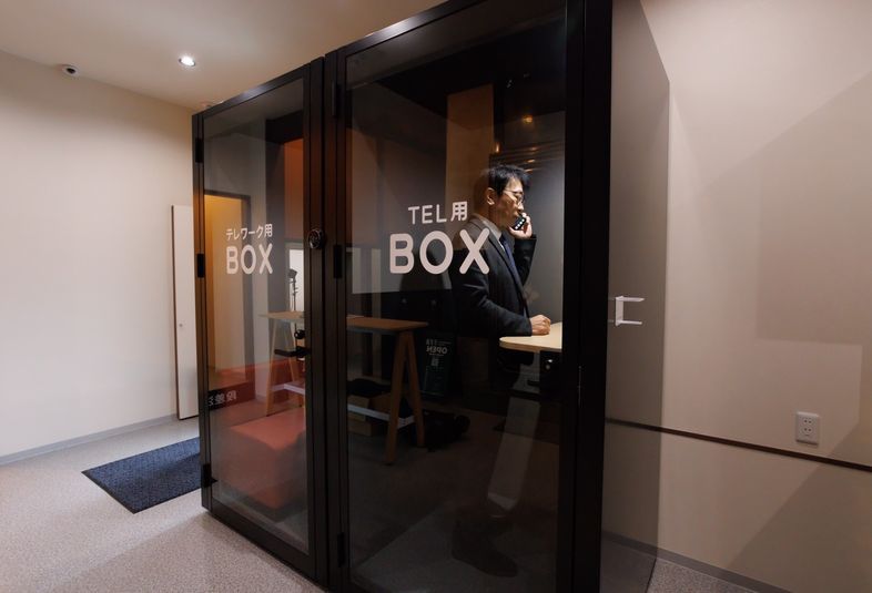 個別集中スペース - コワーキングスペースかま蔵