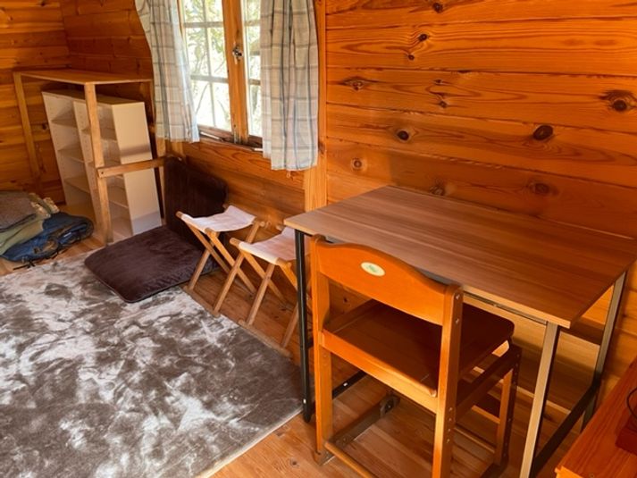 30坪のお庭付きのログ小屋 - ログ小屋【周囲に気がねなく使える！】～彩りの町上勝町～