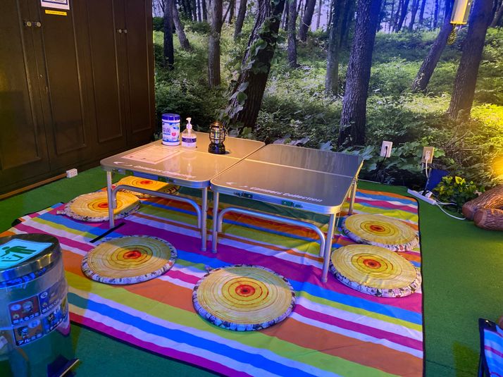 🏳‍🌈💓Girls Kiyanp　Party💓🏳‍🌈 - ⛺雨の日でもキャンプ・全天候型インドアキャンプ場⛺テントとワタシ