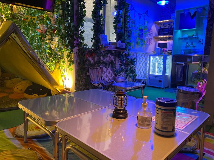 🏳‍🌈💓Girls Kiyanp　Party💓🏳‍🌈 - ⛺雨の日でもキャンプ・全天候型インドアキャンプ場⛺テントとワタシ