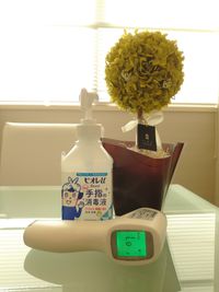 検温やアルコールもご自由にお使い下さい。 - トータルエステティックサロン【美方】 平日割引中★設備類完備☆完全個室サロン☆現在日・祝日は利用不可の室内の写真