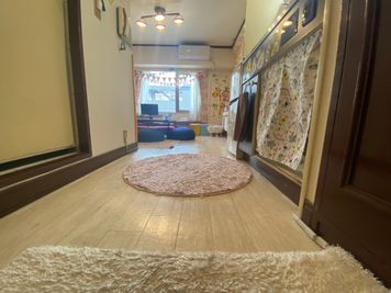 🦒ぴよたそkids🦒親子で楽しめる子供が主役のお部屋 N407🐼Girls Party plan🐼女子会パーティーの入口の写真