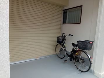 自転車置場 - シェアスペースちっちとくっく レンタルスタジオのその他の写真