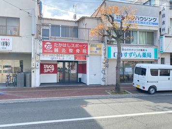 福山駅 大黒町 貸会議室 駅から徒歩8分、44名収用、高速WiFi コインP有２４時間OKの外観の写真