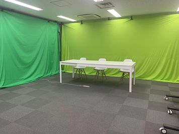 クロマキー対応 - ブルーオーシャンスタジオ 撮影・配信スタジオの室内の写真