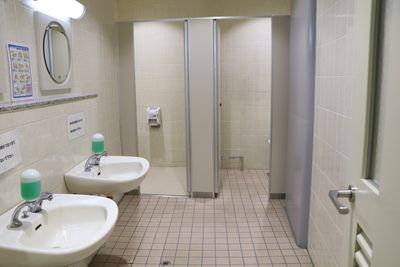 【女性トイレ】 - 【閉店】TIME SHARING 平和島 【閉店】コワーキングスペース（オープン席）の設備の写真