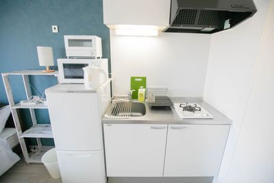 ※実際の部屋はグレー系のアクセントクロスとなっております。 - リアリティ博多Ⅱ		 リアリティ博多Ⅱ	801の設備の写真