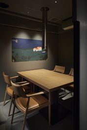 店内２個室 - 炭火焼肉Chez Sim レンタルスペースの室内の写真