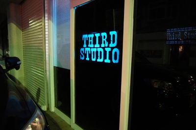 THIRD STUDIO  多目的音楽レンタルスペース　THIRD STUDIOの入口の写真