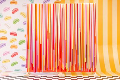 リボンウォール - Studio Sweets box 鶯谷 【商用利用】ジェリービーンズ【多目的スタジオ】の室内の写真