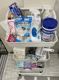 清掃用品のご用意もありますので、終了時のセルフクリーニングをお願いいたします。 - NAPPYROOM　西船橋 韓国風癒しの空間の設備の写真