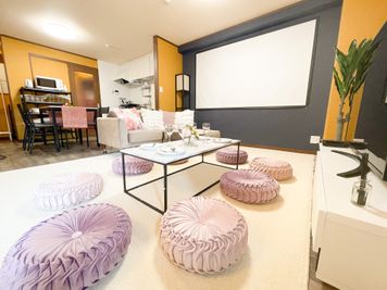 名古屋パーティルーム ミニシアタースペースの室内の写真
