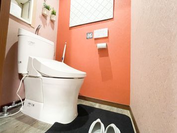 綺麗なトイレ - 名古屋パーティルーム ミニシアタースペースの設備の写真