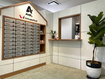 コワーキングスペースAxEL,アクセルの受付 - コワーキングスペースAxEL,-アクセル- 動画撮影、オンライン配信スタジオの入口の写真