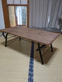 折り畳みテーブル - CONCATENATE京都 子連れママ会歓迎！キッチン付、パーティ・料理・リモートワークに♪の室内の写真