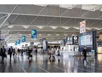 セントレア空港テレワークブース テレワークブースNO2の入口の写真