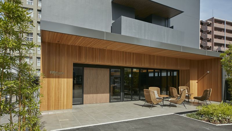 【ホテル1階】オープンテラス付きカフェスペース - FAV HOTEL KUMAMOTO