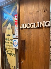 Reggae Bar Juggling Barカウンター付きレンタルスペースの入口の写真