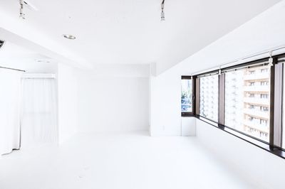 内観 - STUDIOSIRO 新宿・初台にある白い空間の自然のスタジオの室内の写真