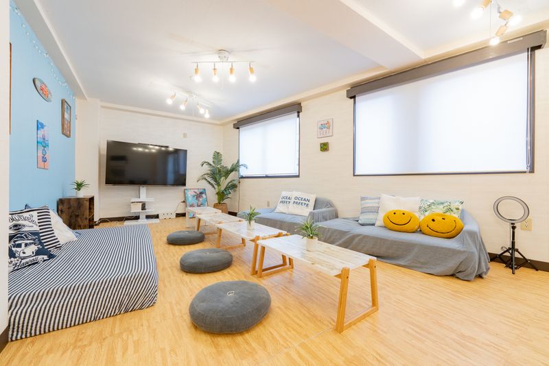 アロハスマイル　自然光✨ひろびろ＆やわらか床マット - 🌴ALOHAスマイル🌴広々50㎡🎵