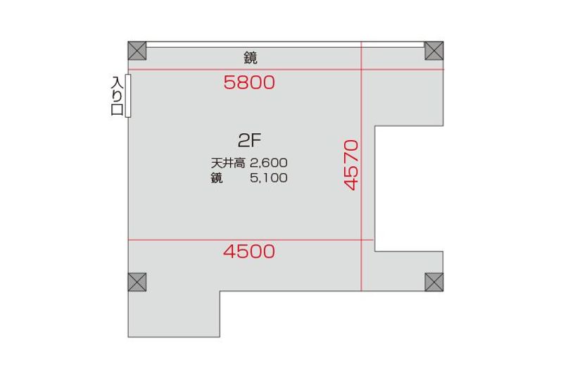 2階スタジオ - 大宮 レンタルスタジオ　STUDIO BUZZ 