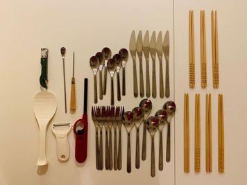 食器など - 五反田徒歩4分「&Living」バリ風モダンレンタルスペース 五反田徒歩4分「&Living」バリ風レンタルスペースの設備の写真