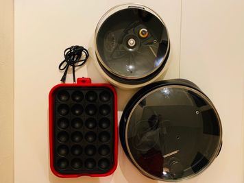 ホットプレートなど - 五反田徒歩4分「&Living」バリ風モダンレンタルスペース 五反田徒歩4分「&Living」バリ風レンタルスペースの設備の写真