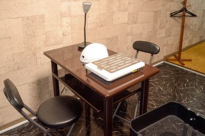 ネイルサロンとしての利用も可能です。 - レンタルサロン「Farbe」 横浜・鶴見東口707号店の室内の写真