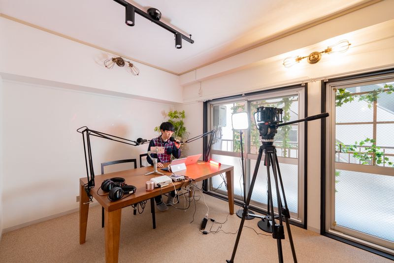 渋谷にあるYoutubeスタジオ/映像撮影/Live 配信/ - JJ Youtube Studio 渋谷