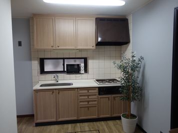 【１階】キッチン - SP426 SHARESPE 426【シェアスペSANCHA HOUSE】の室内の写真