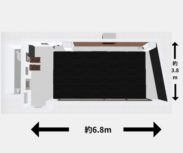 直前予約可能!24時間営業!ダンス・ヨガ・芝居・撮影等 - ACEスタジオ葛西店