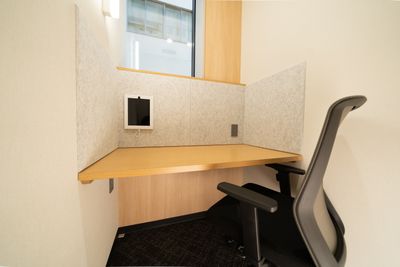 ベーシックでシンプルな個室 - いい部屋Space柏店 1人用個室Fの室内の写真