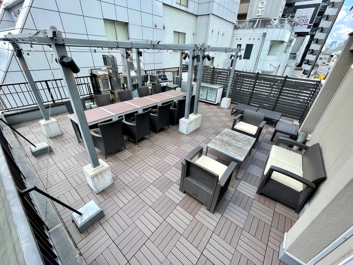 テラス付きのレンタルスペース☆ ソファー席でゆったり♪  - グレイドパーク渋谷テラス（Lounge-R TERRACE渋谷）