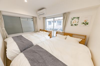 ベッドルームが二部屋ございます。（追加オプション必要） - feel Asakusa STAY 301レンタルルームの設備の写真