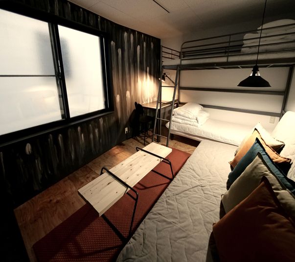 少人数でのミーティングやオンライン会議に最適 - BENCH ホステル